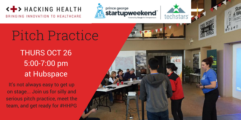 HackingHealthPG's tweet photo. Wondering if Hacking Health is for you? (it is!) Join us for Pitch Practice! #CityofPG #HHPG #HackingHealth
https://t.co/RCAyIhrojW https://t.co/p1QRlzh2IO