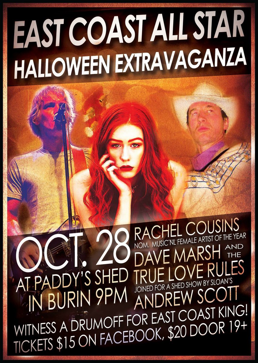 stoverecords's tweet photo. Gonna be a time in Burin, Nfld, Oct.28. https://t.co/ETvYOLIKkp