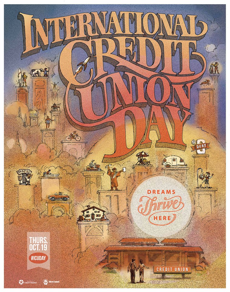NCUFoundation's tweet photo. Happy #ICUDay! The day we celebrate the amazing work that CUs do in their communities to help their members achieve financial freedom https://t.co/IRfU1DzfNm