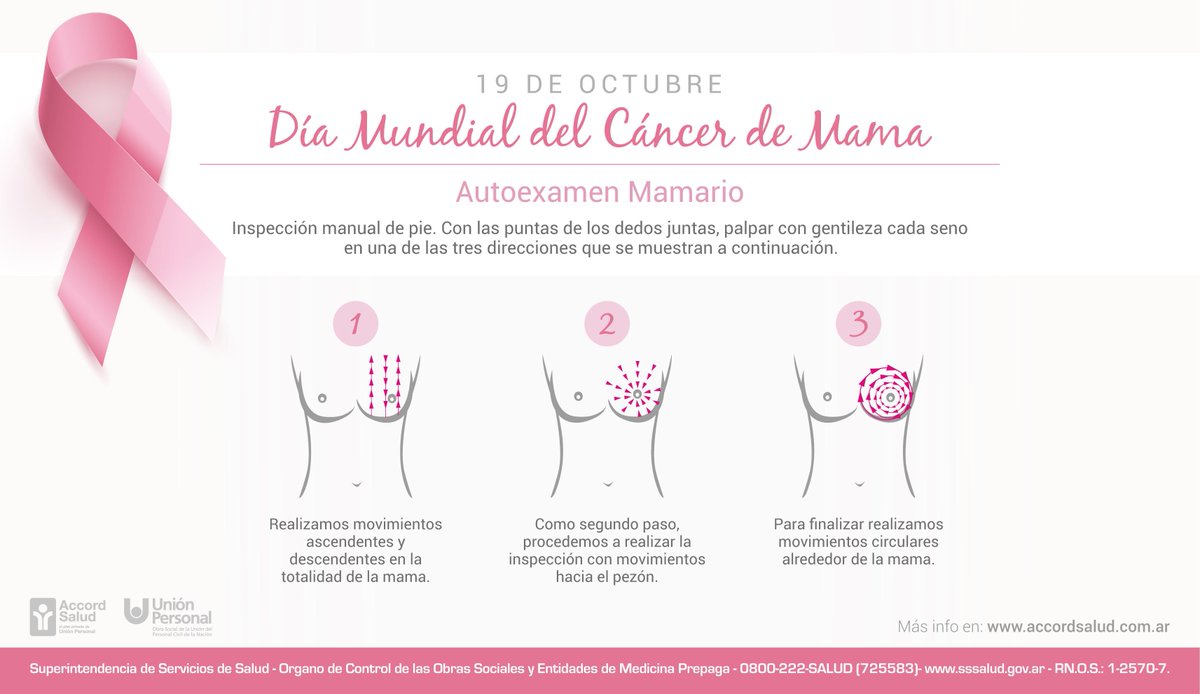 Día Internacional de la lucha contra el Cáncer de Mama. +info: accordsalud.com.ar/modulos/instit…
