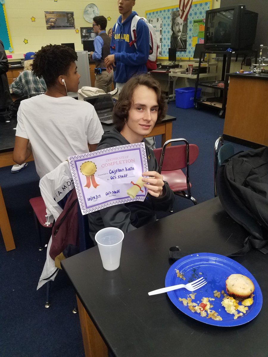 science2succeed's tweet photo. Today in GCS we celebrates students who have completed an academic course. Good job guys! https://t.co/eQOwxqnnyP