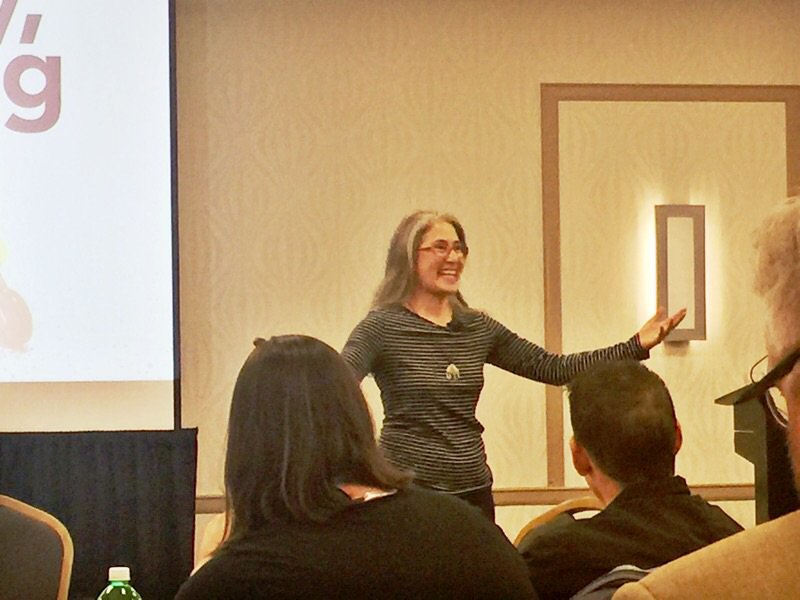 GwenTundermann's tweet image. Great keynote by @alizasherman at #TechNow17!