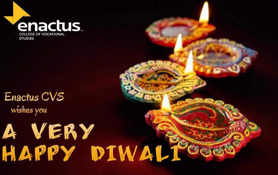 EnactusCvs's tweet photo. Enactus CVS wishes everyone a Happy Diwali! Let's Kindle the Spirit of Service to serve Humanity. 
#EnactusIndia  #EnactusCVS  #HappyDiwali https://t.co/2ObAY5JBYJ