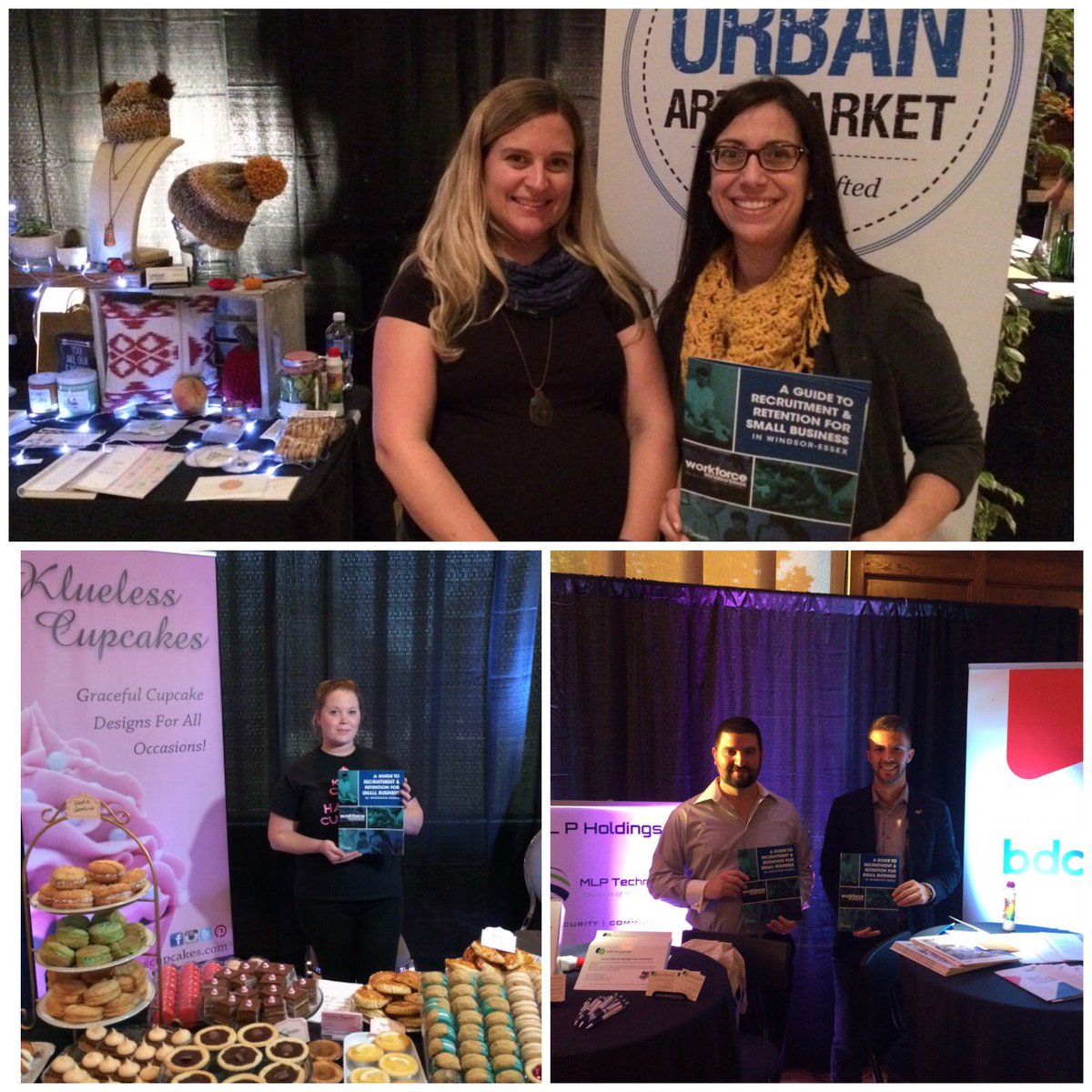 HeatherWFWE's tweet photo. Small Biz Expo vendors supporting our launch of the Recruitment and Retention Guide for Small Business. Read it here https://t.co/tdjdcmQVnV https://t.co/03HoqB2yYF