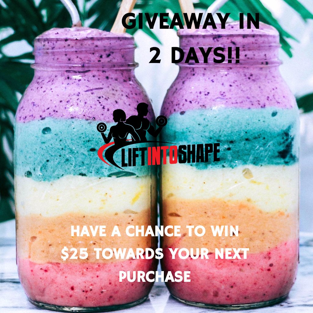 LiftIntoShape's tweet photo. How we start our day at LiftIntoShape, Tag us in your breakfast / smoothie photo and have a chance to win $25 towards your next purchase! https://t.co/QnXSx7lSnW