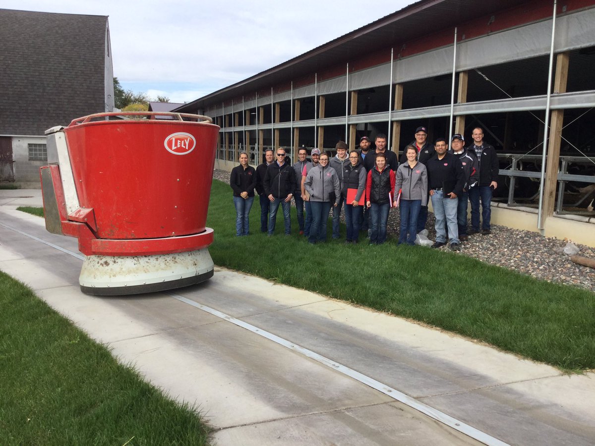 Yesterday we certified our latest <a href="/DairyRobot/">Lely North America</a> <a href="/LelyFMS/">LelyFMS</a> advisors for <a href="/LelyVector/">Lely Vector</a> in Bloomington, MN. #lelyknowhow