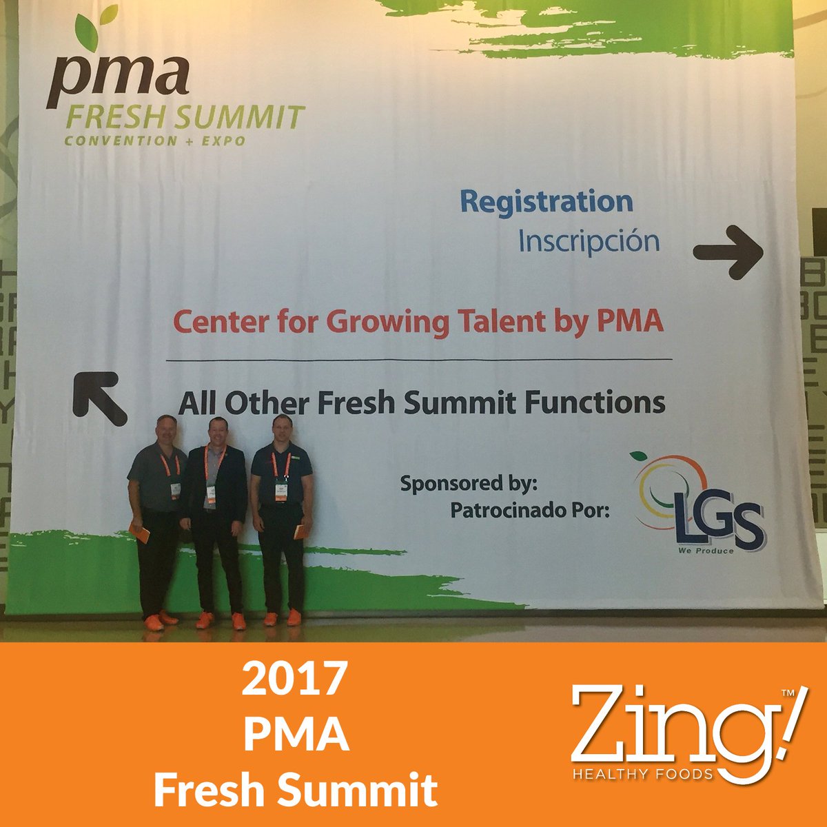 zinghealthyfood's tweet photo. #TeamZing has arrived @PMA #FreshSummit #lookfortheorange #peppers #findus #letstalk 🌶️🌶️ https://t.co/icnr8GxCeA