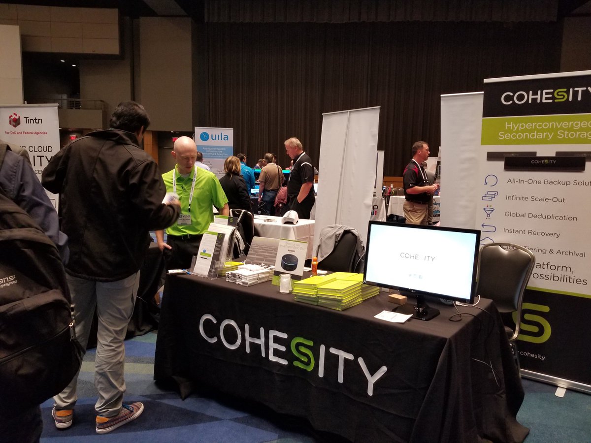 AChow11's tweet image. Come meet @Cohesity at the @ATLVMUG #VMUGUsercon today! #CohesityEvents