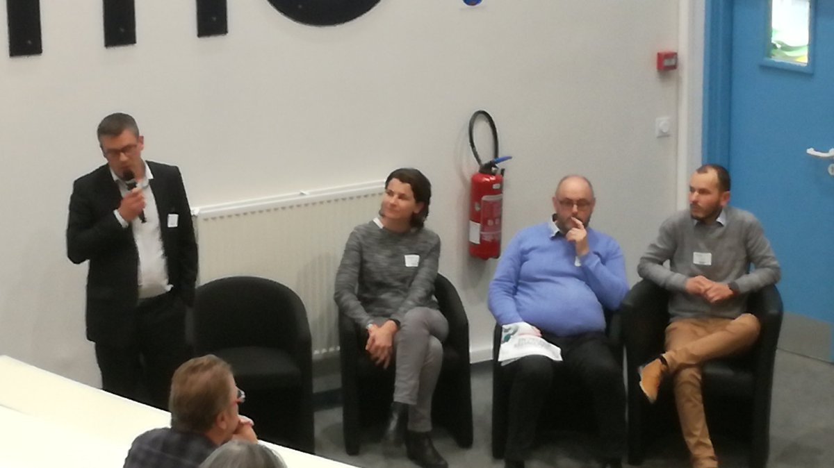 EcoEnt_Bzh's tweet image. On parle bâtiment connecté maintenant aux #EcoactBzh avec Philippe Huro @DELTADORE_FR