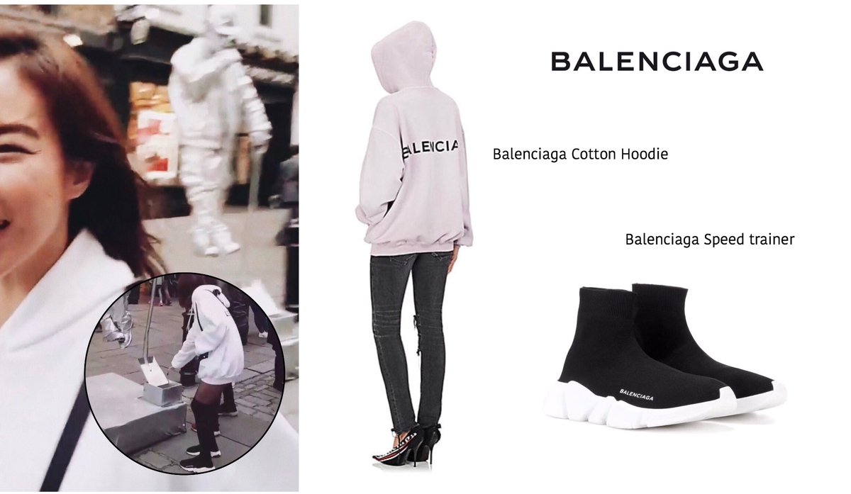 bcalive's tweet photo. Ciao~ Balenciaga dayyy! Coolcatcris looks so mad cuteness in Balenciaga white cotton hoodie &amp; the coolest item of the years Speed Trainer !! go and check it out 👏🏻👏🏻 #beecrisalive #บีคริส https://t.co/71WJ9jr57B