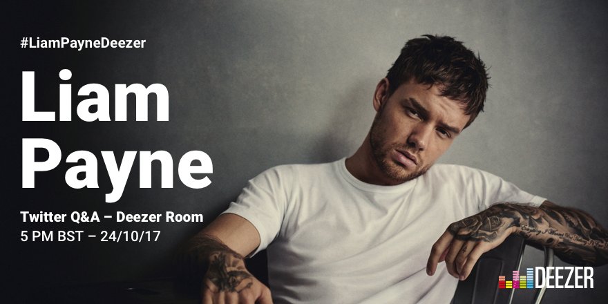 Deezer's tweet photo. .@LiamPayne is our #DeezerRoom guest on Tuesday! Got any question for him? Tweet them now with #LiamPayneDeezer 🙌 https://t.co/SdUhxWcsyC