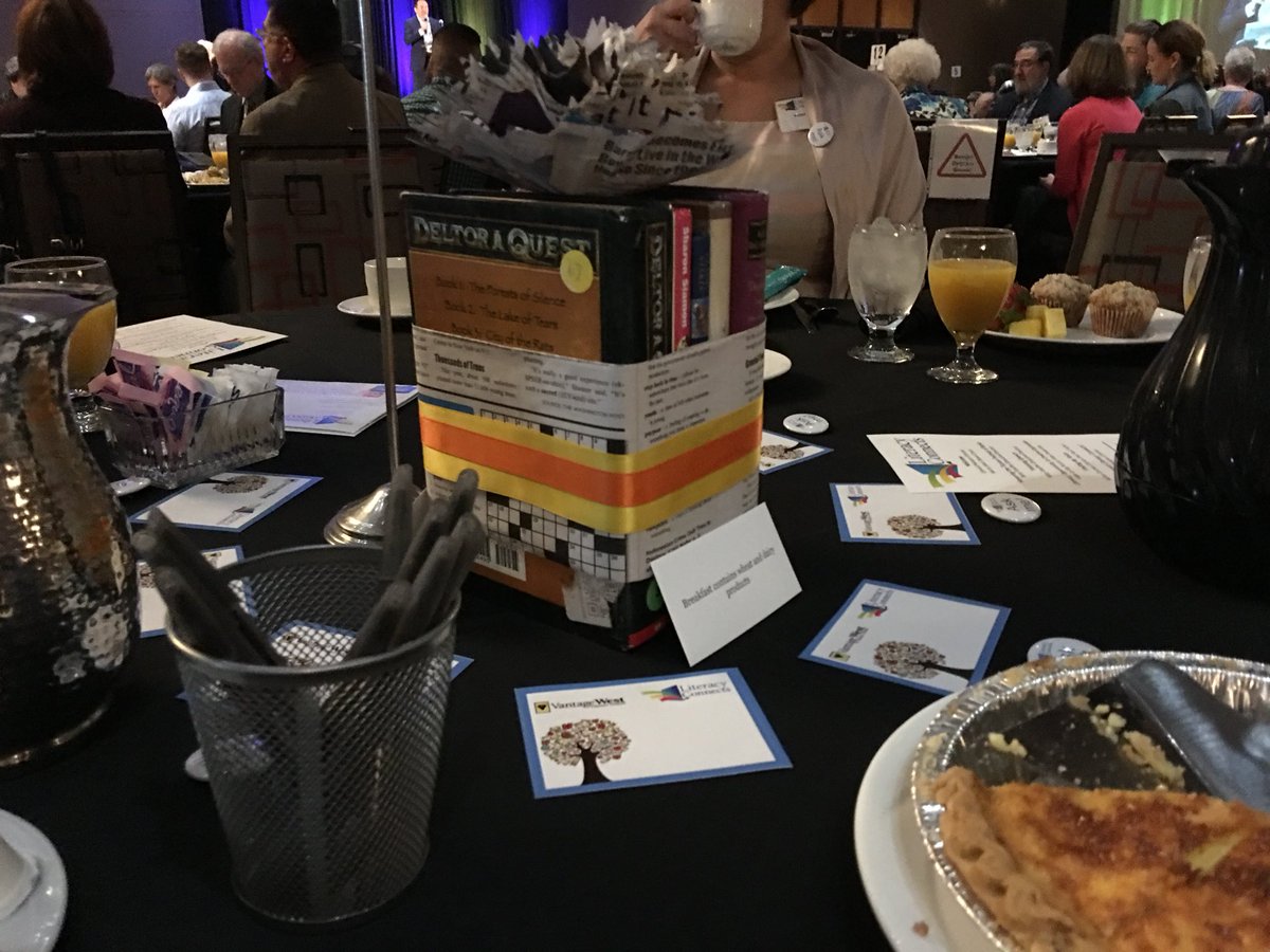 MarshallFound's tweet photo. Good morning, #Tucson Attending @LitConnectsAZ Breakfast @TCCTucson. #InspireLiteracy https://t.co/Nv3IyhrLNn