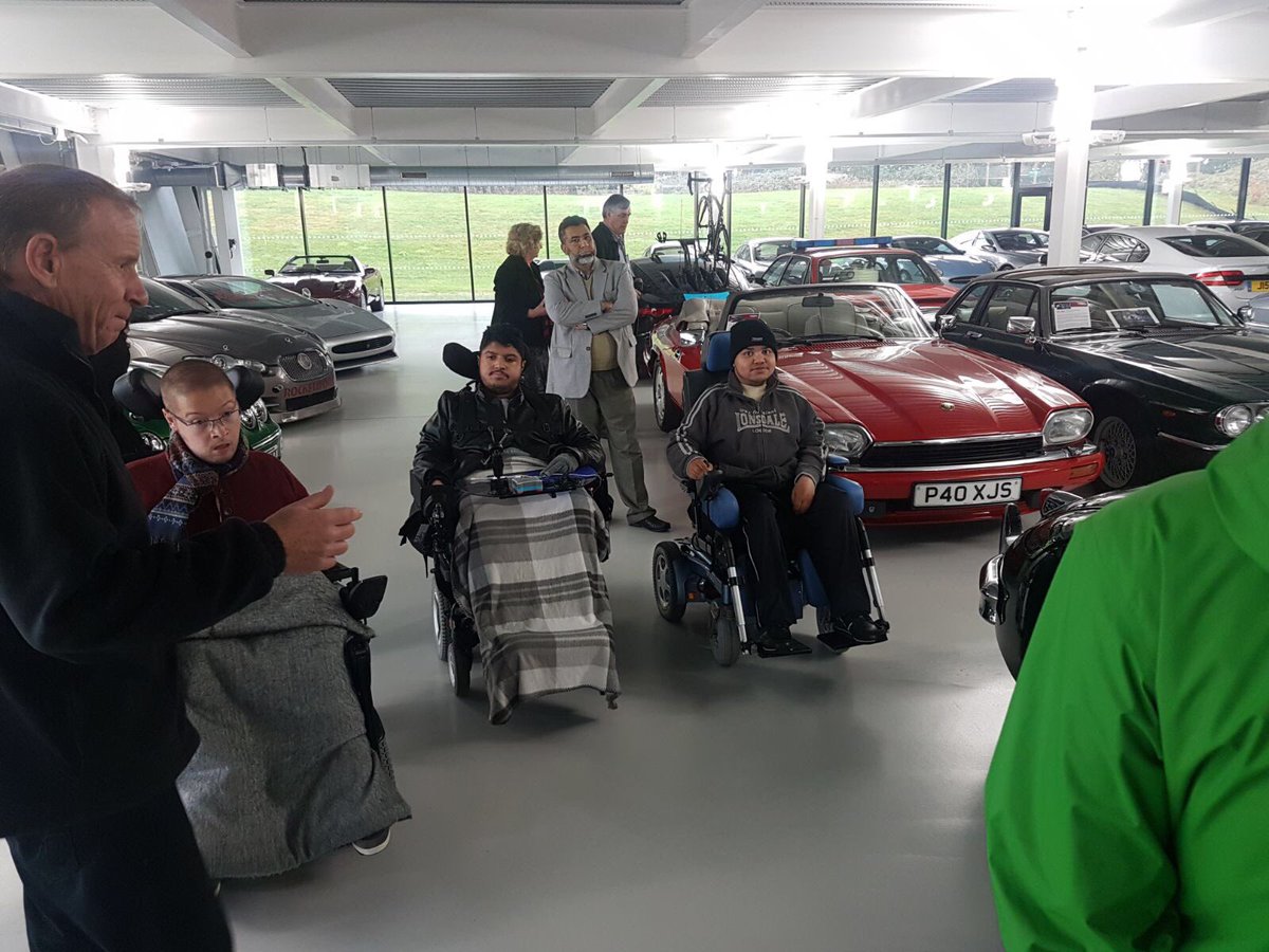 HealthTransWH's tweet photo. Great afternoon @Jaguar Heritage Trust. Inspiring YP, discussing projects - what can be achieved. Looking at the cars was pretty cool too! https://t.co/1Bu2ErJtdM