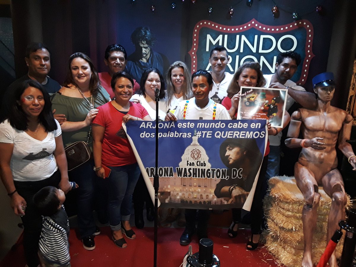 Arjonafansdc's tweet photo. Arjona Fans DC, Arjona Washington @Ricardo_Arjona @INFOMUNDOARJONA https://t.co/CYyPWmxy1w