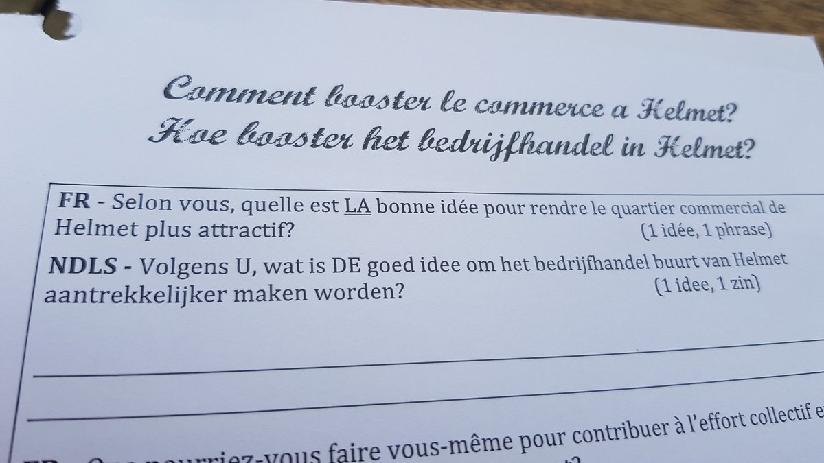 gemeenplaats's tweet photo. Hihi ook dat is #Schaarbeek #Helmet . Er zijn duidelijk te weinig #Nederlandstalige #vrijwilligers bij #Babbelmet https://t.co/qJco94BzXF