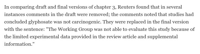 TamarHaspel's tweet photo. .@kkelland reviews draft of IARC report on glyphosate & cancer: findings claiming no link were later deleted. https://t.co/8GrwJp83St https://t.co/1e0wwAhp8v