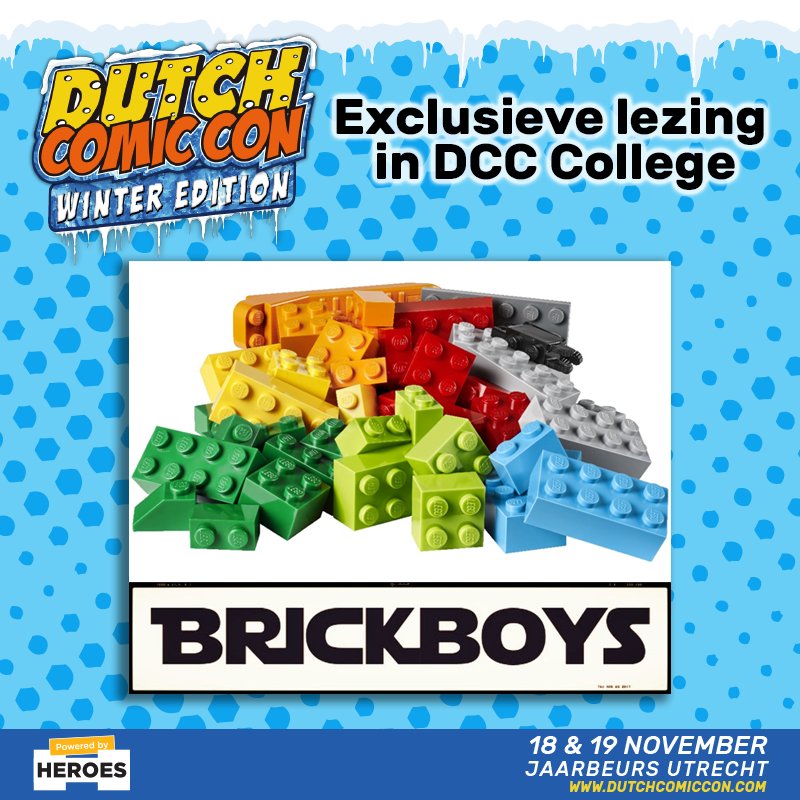 dutchcomiccon's tweet photo. BrickBoys laten je zien dat LEGO meer is dan alleen ‘speelgoed’ in de DCC College! https://t.co/2Xmu3ofyGi #dutchcomiccon #nlcomiccon https://t.co/RyYxoLZW5t
