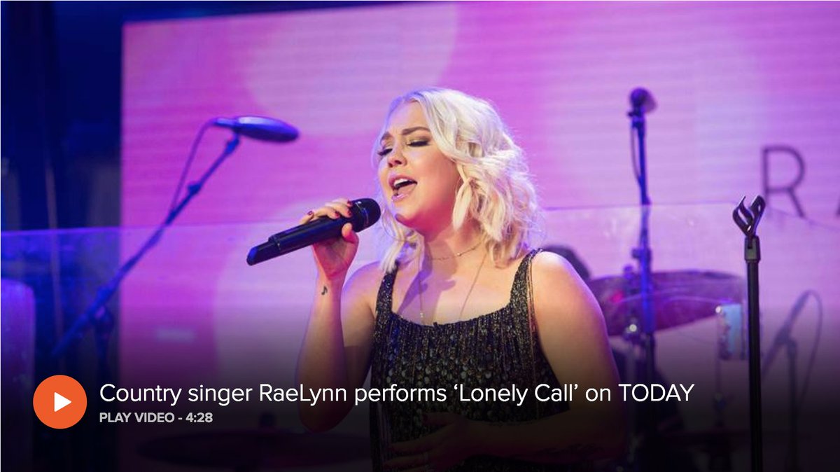 kurtbardella's tweet photo. check out @RaeLynn @TODAYshow performance #LonelyCall in today’s @MorningHangover https://t.co/U6Z8iwW1zR https://t.co/81TH6VQtZi