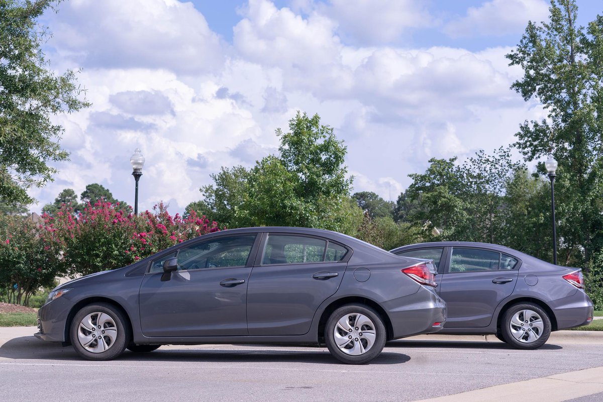 LensAutoRepair's tweet image. If you drive a popular vehicle, this image might look familiar. Be honest, how many times have you walked to the wrong car?