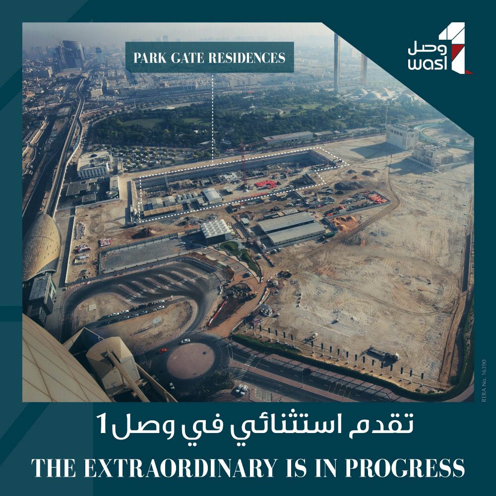 waslgroup's tweet photo. We are glad to announce that the construction of "Park Gate Residences" at #wasl1 has already kicked-off and is up to speed. https://t.co/MKnzzr0aRD