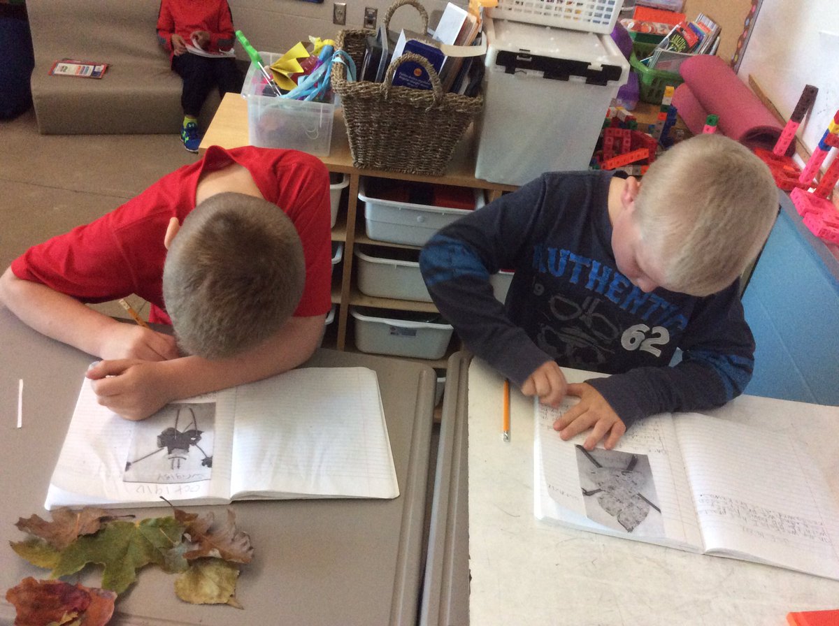 3wlittlefalls's tweet photo. Inspired by art &amp; a great read aloud has sparked some great writing in 3W! #leafcreations #storydevelopment https://t.co/3hzzKuLFc9
