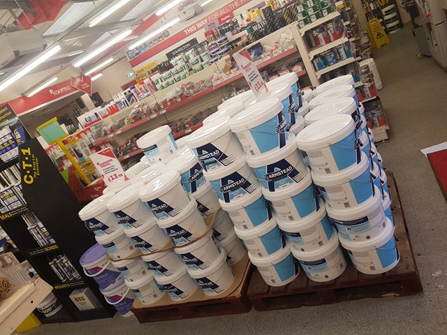 BuildbaseDerby's tweet photo. What A Deal!!
Armstead Trade Contract Matt 10Ltr
White & Magnolia
Only ยฃ13.98+vat :D
#buildbase #paintbase #derby #deal #paint #Armstead ๐ https://t.co/lKG0gIq0yB