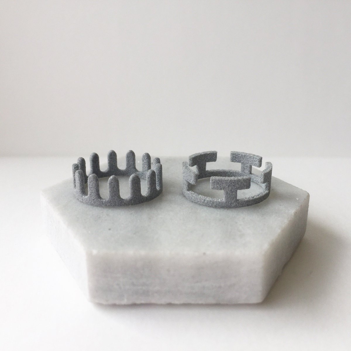 AThomsonSociety's tweet photo. How beautiful are these 2 rings by @cecilia_stamp based on decorative elements used across Thomson's work. Read more https://t.co/QuzFly3WSa https://t.co/0Cl5KEmm2t