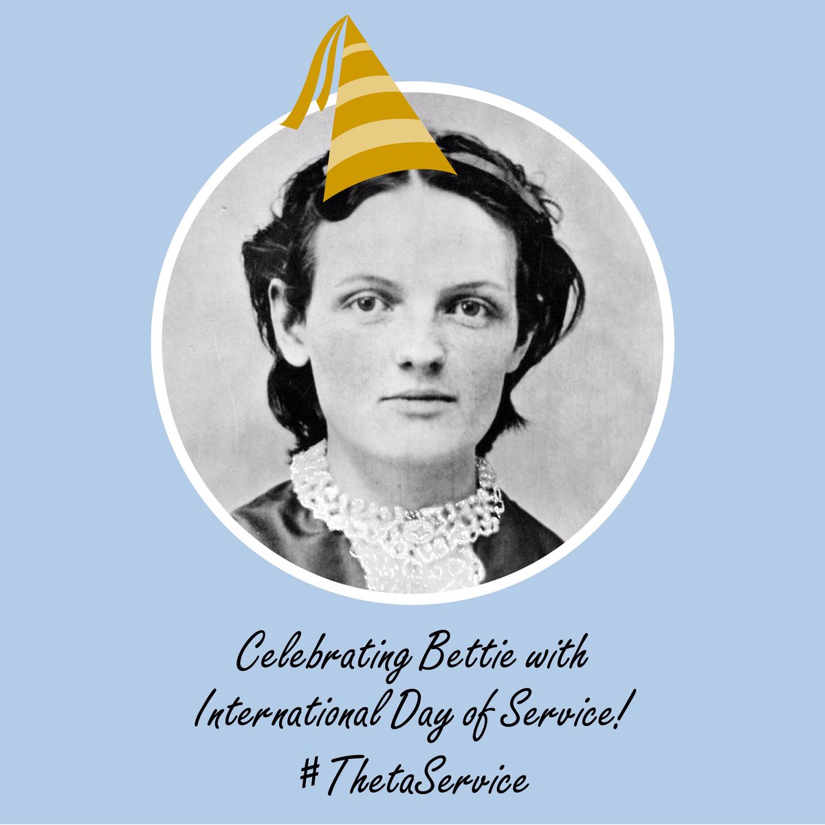 BettieLocke's tweet image. 🎉It&apos;s my birthday!🎉 Are you celebrating #ThetaDayofService? Let&apos;s see those service events! Send photos to dayofservice@kappaalphatheta.org