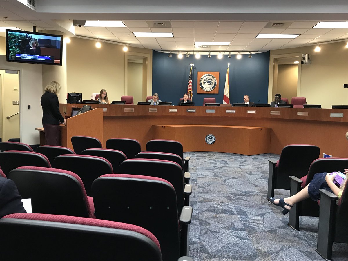 Manatee Pres. @BronwynBeightol presenting <a href="/UnitedWayFL/">United Way of FL</a> legislative agenda to Manatee Delegation supporting #ALICE, #VITA &amp; <a href="/SuncoastCGLR/">Suncoast GL Reading</a>