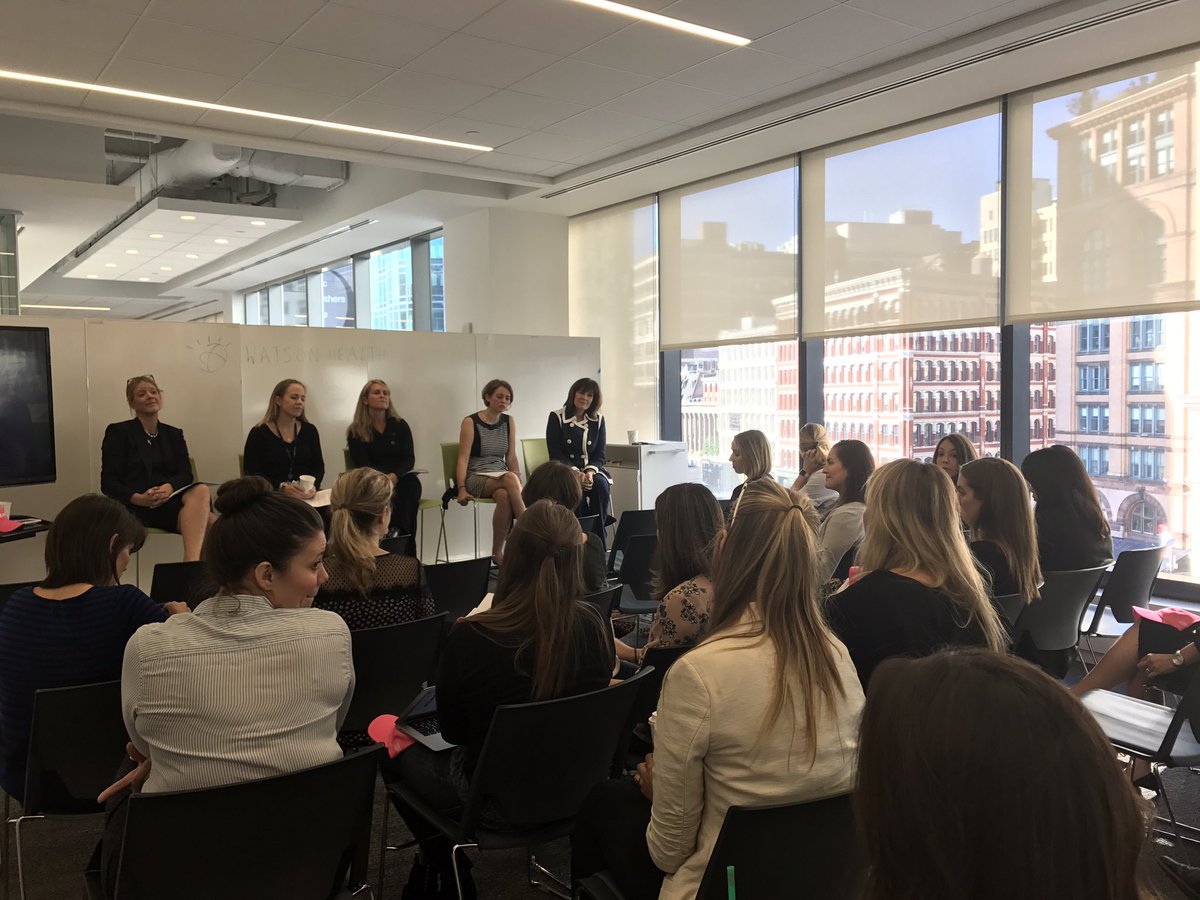 The Women of @IBMWatsonHealth had an amazing leadership panel today for our NYC team led by fearless #ladyboss leader @Lisa_Rometty