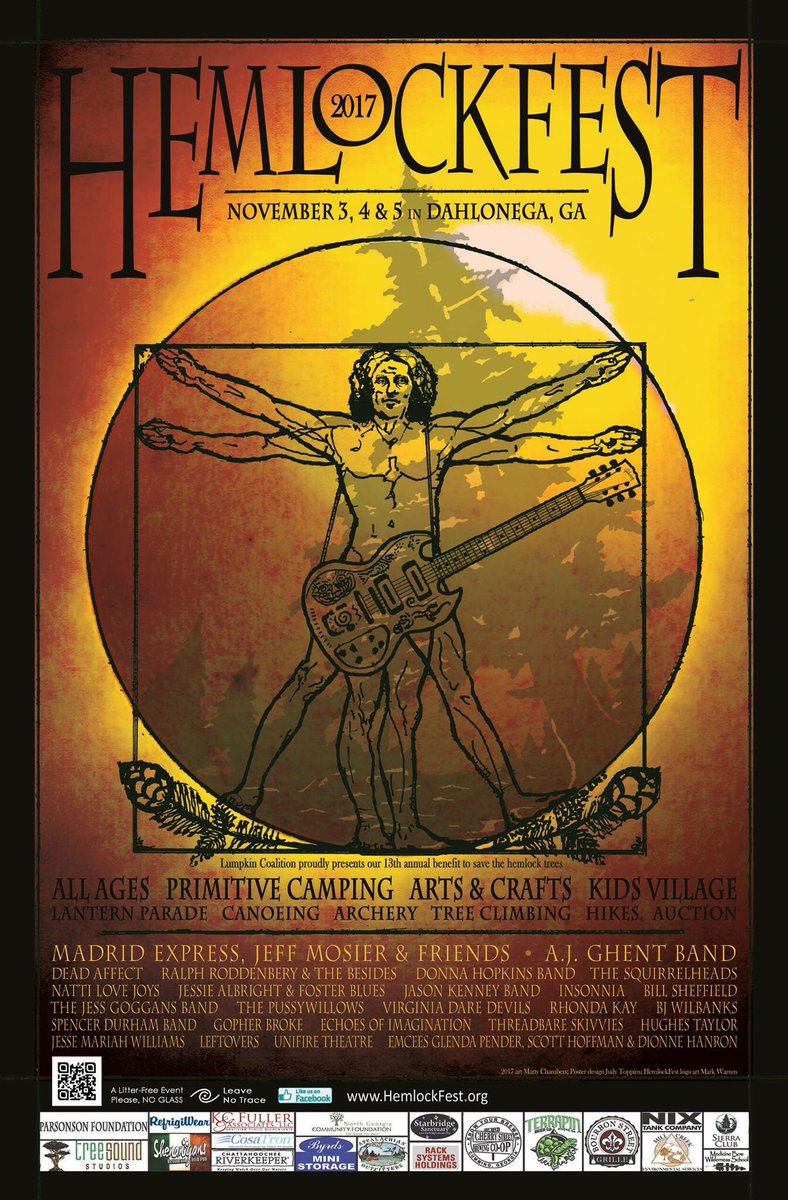 HemlockFest's tweet photo. This is happening. #HemlockFest Nov 3, 4 &amp; 5, Dahlonega Ga. Save the trees! https://t.co/rO2KKFO3vu https://t.co/KDnLHfzvLc