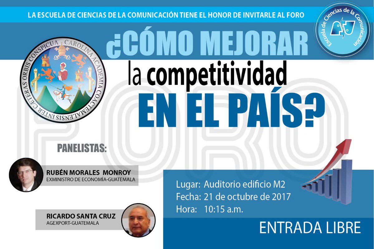 SecretariaComb1's tweet photo. #CompetitividadECC2017  hay que asistir al evento https://t.co/Smc3PpcIdk