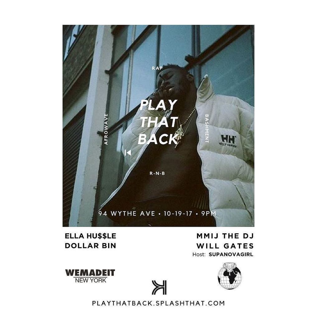 madebyill's tweet photo. Pull up tonight! Decided to give away some product from @wemadeitny with @playthatbacknyc at Kinfolk!

@MMIJtheDJ … https://t.co/Kx9iMj7gBf https://t.co/MAhYKA4jPu