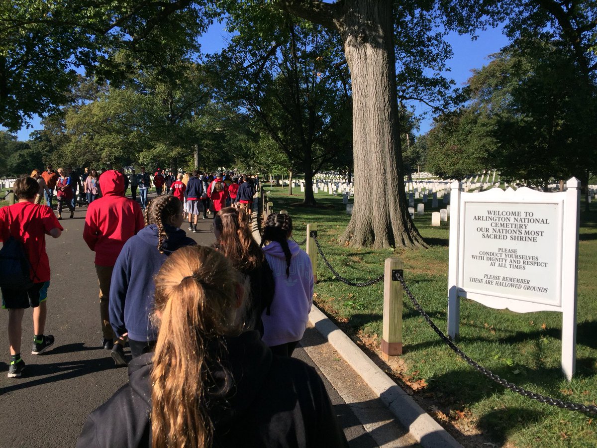 Room27Tweets's tweet photo. Arlington National Cemetary #AMSBDC2017 @AmityMSBethany #AR5 https://t.co/nVyAXC5C64