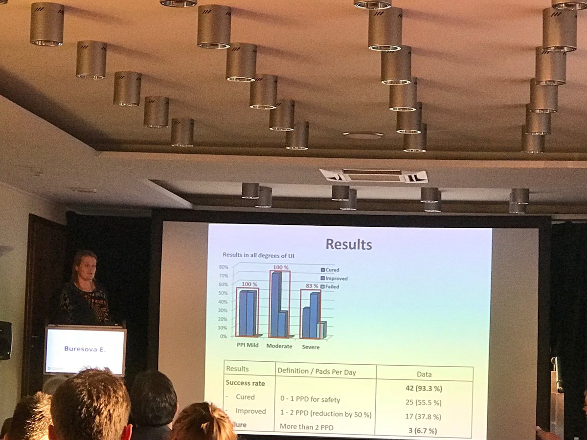 adedoks2's tweet photo. E. Burešová - use of ATOMS in men with incontinence post prostatectomy 
#cem17 #cus17 https://t.co/e5ezJ58Hrk