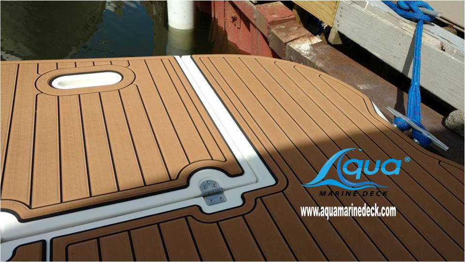 aquamarinedeck's tweet photo. #aquamarinedeck #marineflooring #softteak #marinenonskid #swimplatforms
#boatdecking https://t.co/M6OQ972qmM