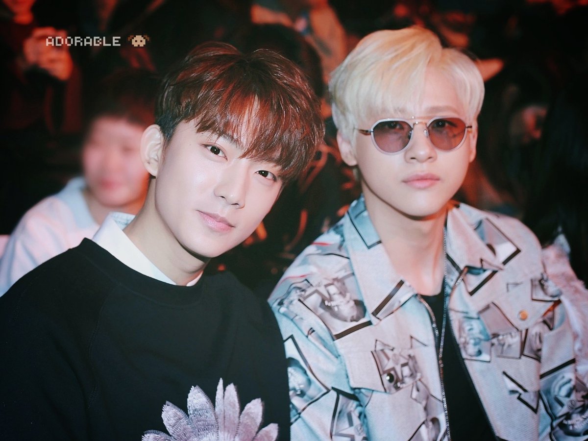 *preview* 어도러블 171019 서울패션위크 공찬❤ 여기 천국👼 알아주라.. 나 오늘 이거 찍고 많이 행복했었다.. 🐶막둥이x큰형아🐻
#B1A4 #Rollin' #공찬 #gongchan #신우