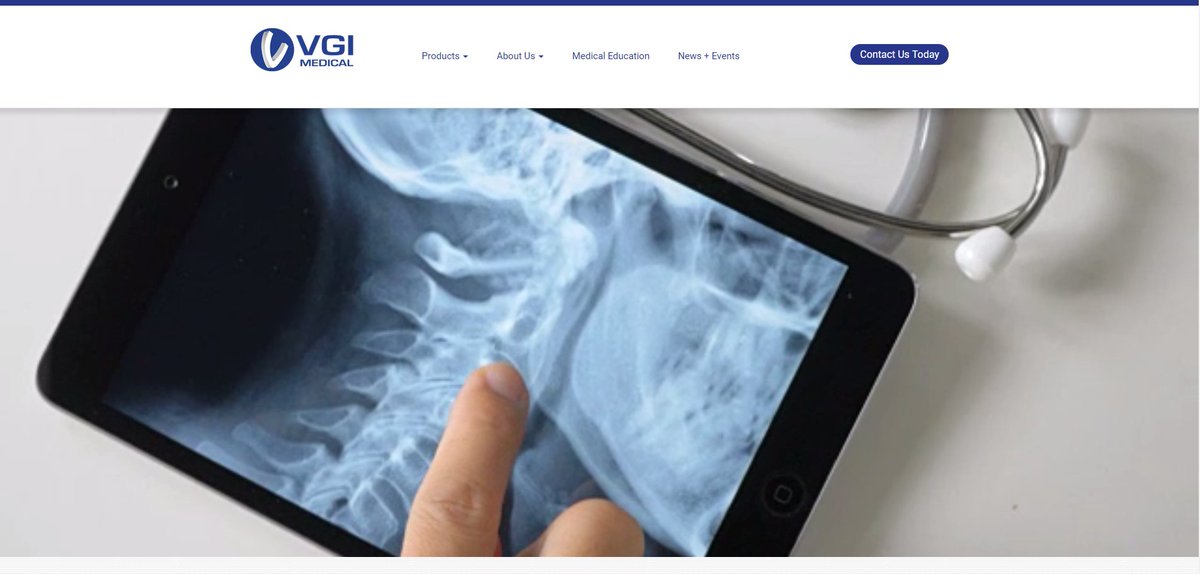 Our new website (vgimedical.com) is live!

Come see us at NASS 2017 Booth #1709 #NASS2017