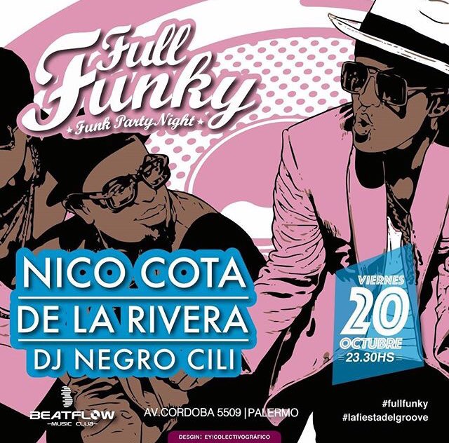 suenadelarivera's tweet photo. Mañana #BuenosAires estaremos pisteando con @NicoCotaReal en la #fullfunky de @beatflowbsas #Palermo Dale que BA! https://t.co/KbQqu9HKj6