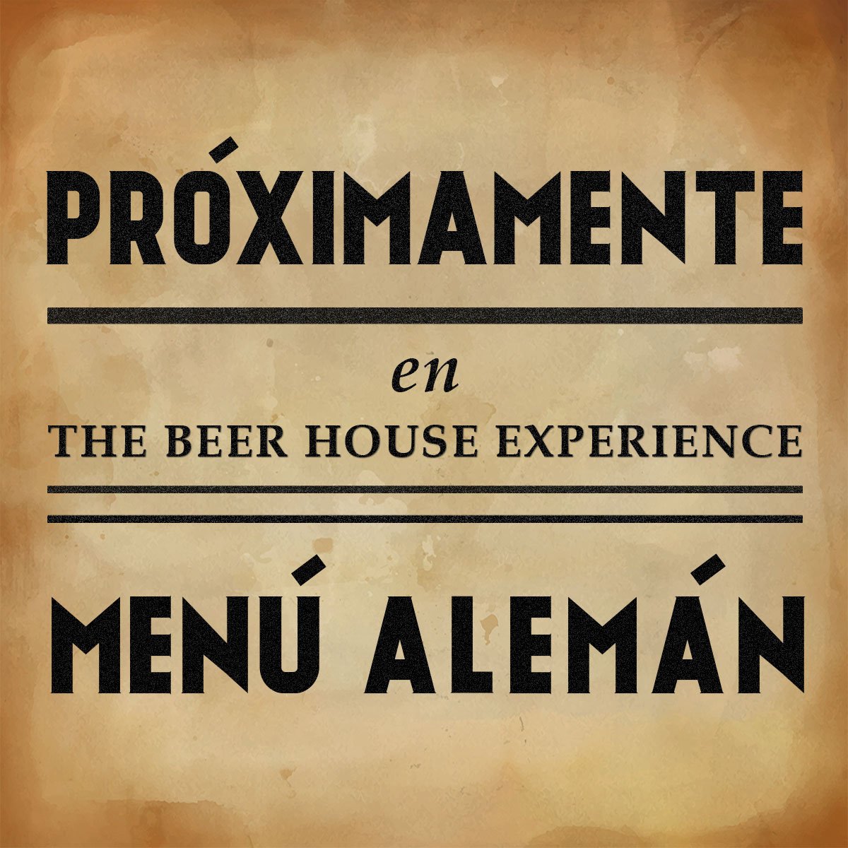 TheBeerHouseXp's tweet photo. ⚠️ ATENCIÓN ⚠️

PRÓXIMAMENTE 
🇩🇪 MENÚ ALEMÁN 🇩🇪

#premium #bier #experience #mb https://t.co/2FXRb0Eg0s