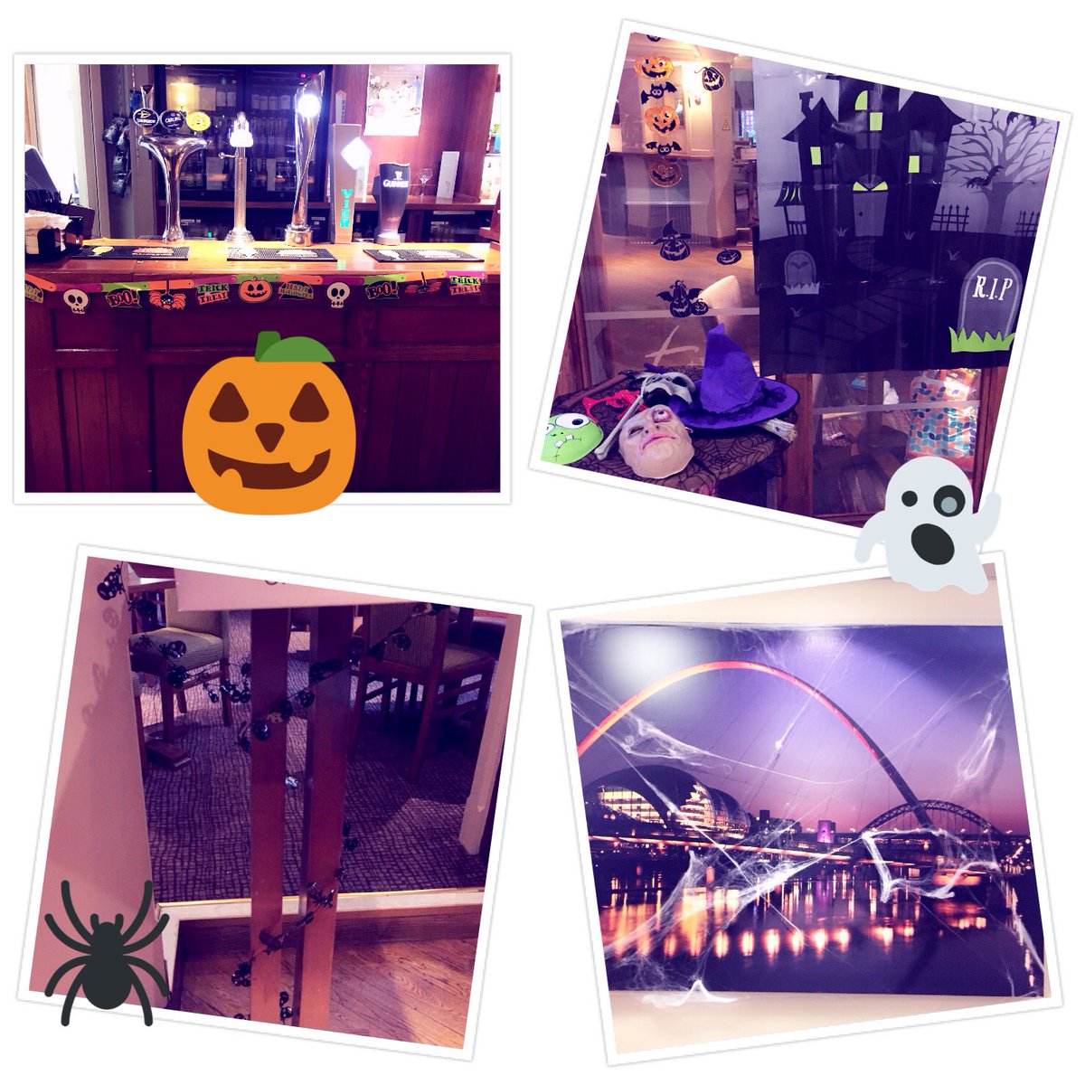 Getting ready for Halloween here at millennium bridge 🍂🎃👻 #halftermready @Pipulse1 #liveourbeliefs