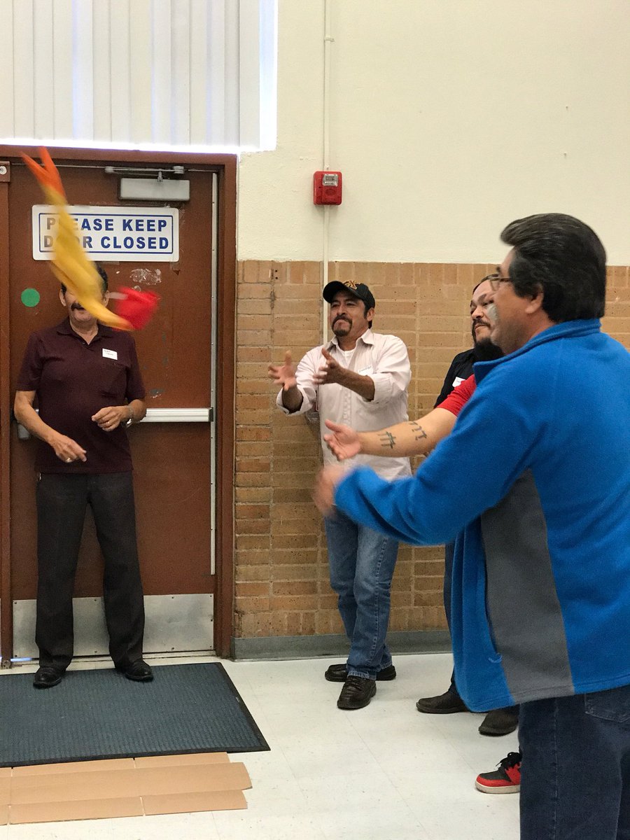 arsanch3's tweet photo. “Strong Fathers” ice breakers chicken throw. Fathers getting to know each other @GoRuskEagles #iamepisd https://t.co/PKiJmgmzuy