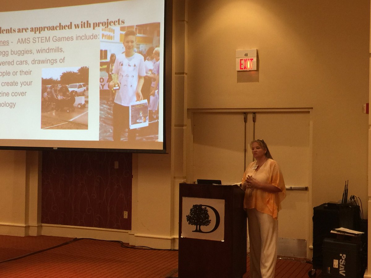 AlmaAcademics's tweet photo. Alma teachers address project based learning &amp; engagement for Advanced-Ed conference participants @ the fall conference. https://t.co/MRCW0x2IvZ