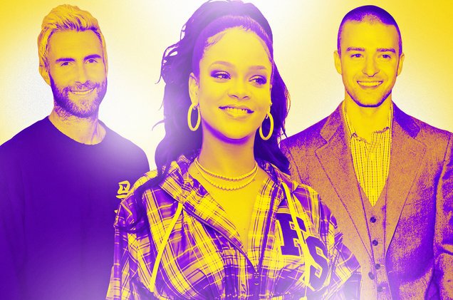 billboard's tweet photo. Greatest of ALL time pop songs &amp; artists: Rihanna, Maroon 5, Justin Timberlake &amp; more https://t.co/h4zsqQRoaZ https://t.co/Gl6Si4RPxw