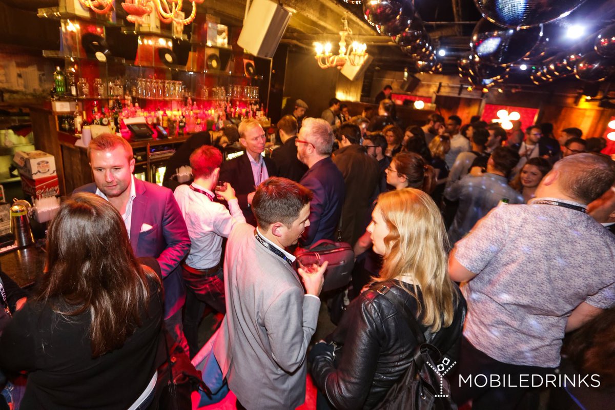 InMobi's tweet photo. This is what happened when we took over @MobDrinks at @FoundationBar in London last week. Networking InMobi-style! #adtech #mobilemarketing https://t.co/QyYWK0dYrg