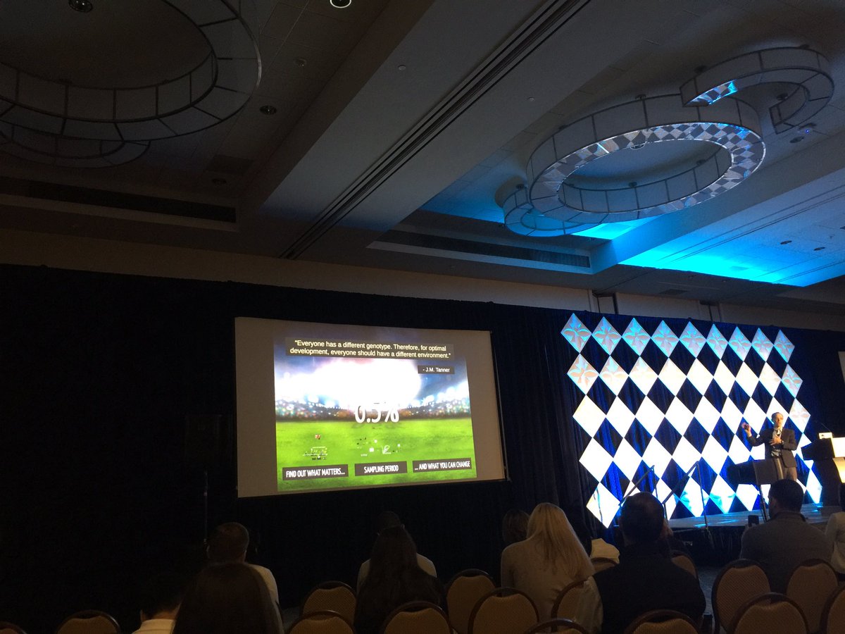 NDurandBush's tweet photo. @DavidEpstein - outstanding keynote - "single most important thing you can do in sport is help people learn about themselves" #whysportpsych https://t.co/8913Y26Phf