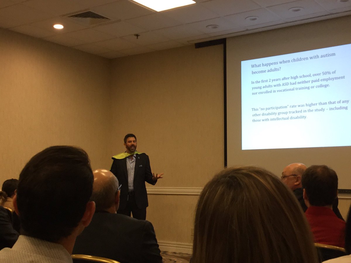 TwiceExcpt's tweet photo. #NYASP2017 @nyasp presentation w/ @Dr_Faustino on #ASD Ss post-secondary plans and opportunities https://t.co/OFbWmJJpPA