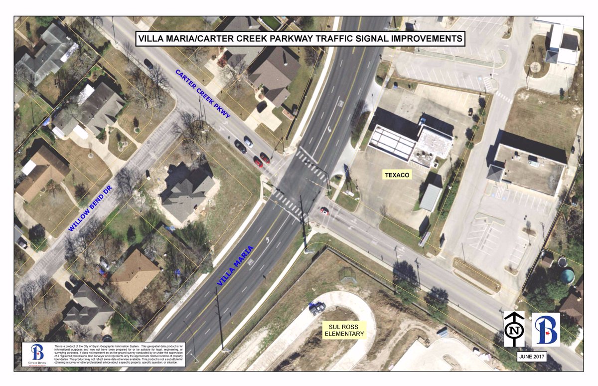 CityofBryan's tweet photo. Travel alert! Intermittent closure of E. Villa Maria, Carter Creek intersection from 9 PM on 10/19 until 6 AM on 10/20. Details at https://t.co/ceKAcAm9km. #BryanTX #BetterInBryan #TravelAlert #CIPProject https://t.co/SkML8hCDDe