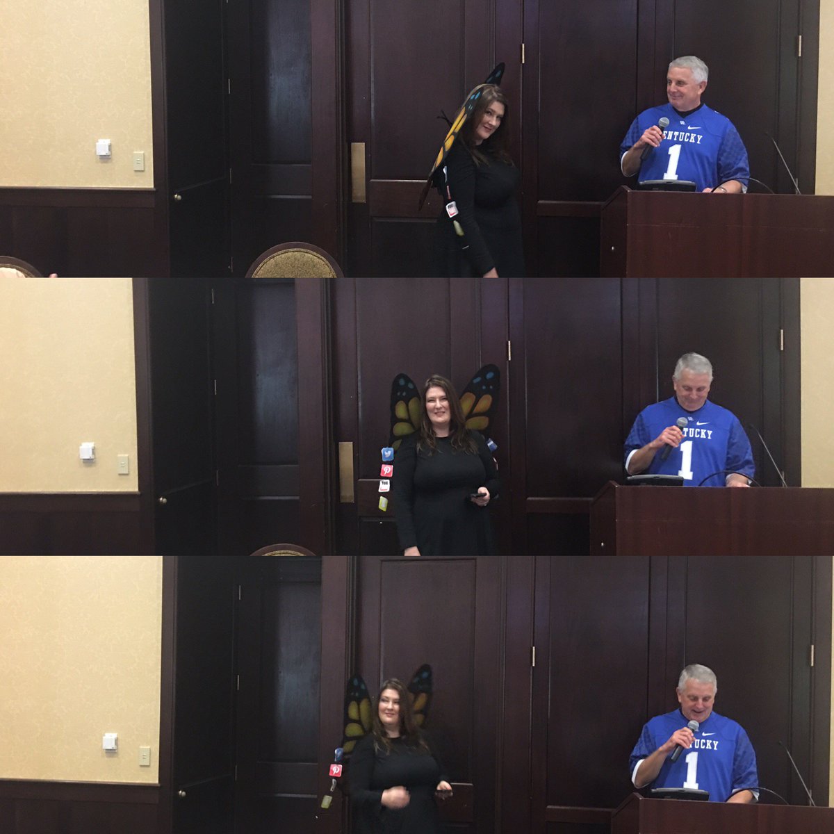 "Social Butterfly" &amp; 2016's BOONE-anza! Individual Winner of Best Costume wants you to to compete for this year's title.
#WeAreUK #ukalumni