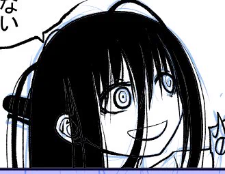 描いてるマンガに、大魔あかりと灰野上六季が混ざったような狂人がでてくるんですけど、自分でいうけどクソかわいいですね 